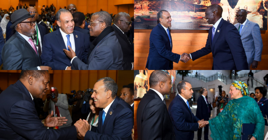 Egypt’s Abdelatty reinforces regional security, economic ties in high-level AU summit meetings