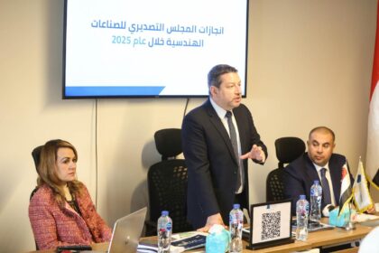 Egypt’s engineering exports target $7.5bn in 2026 after record-breaking year