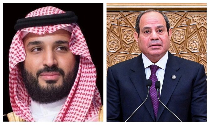 Sisi tells Saudi Crown Prince kingdom’s security is ‘integral’ to Arab national security