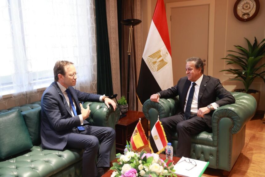 Egypt, Spain discuss expanding health cooperation, organ transplantation
