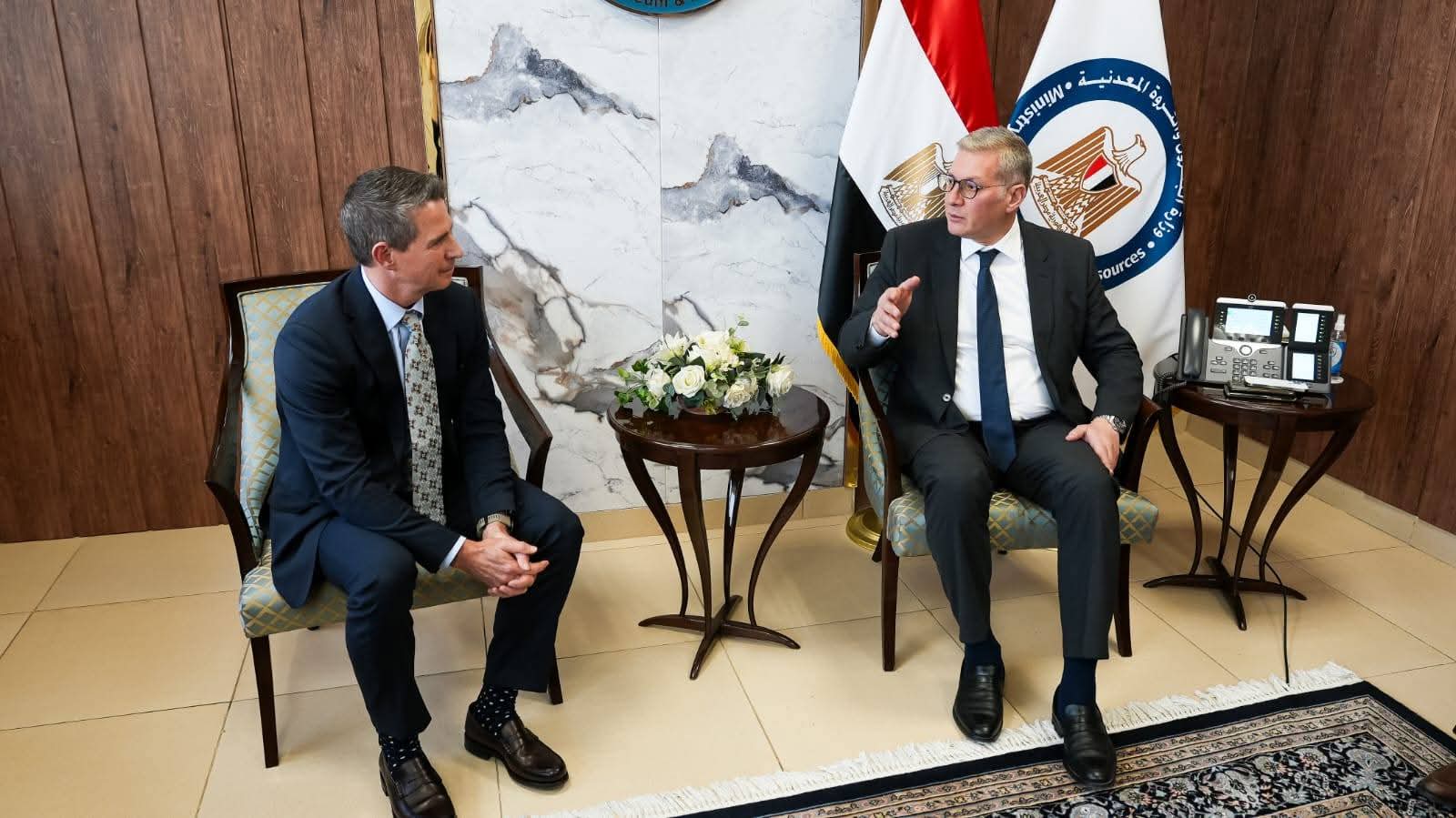 Petroleum Minister, Capricorn Energy discuss expanding investments in Western Desert