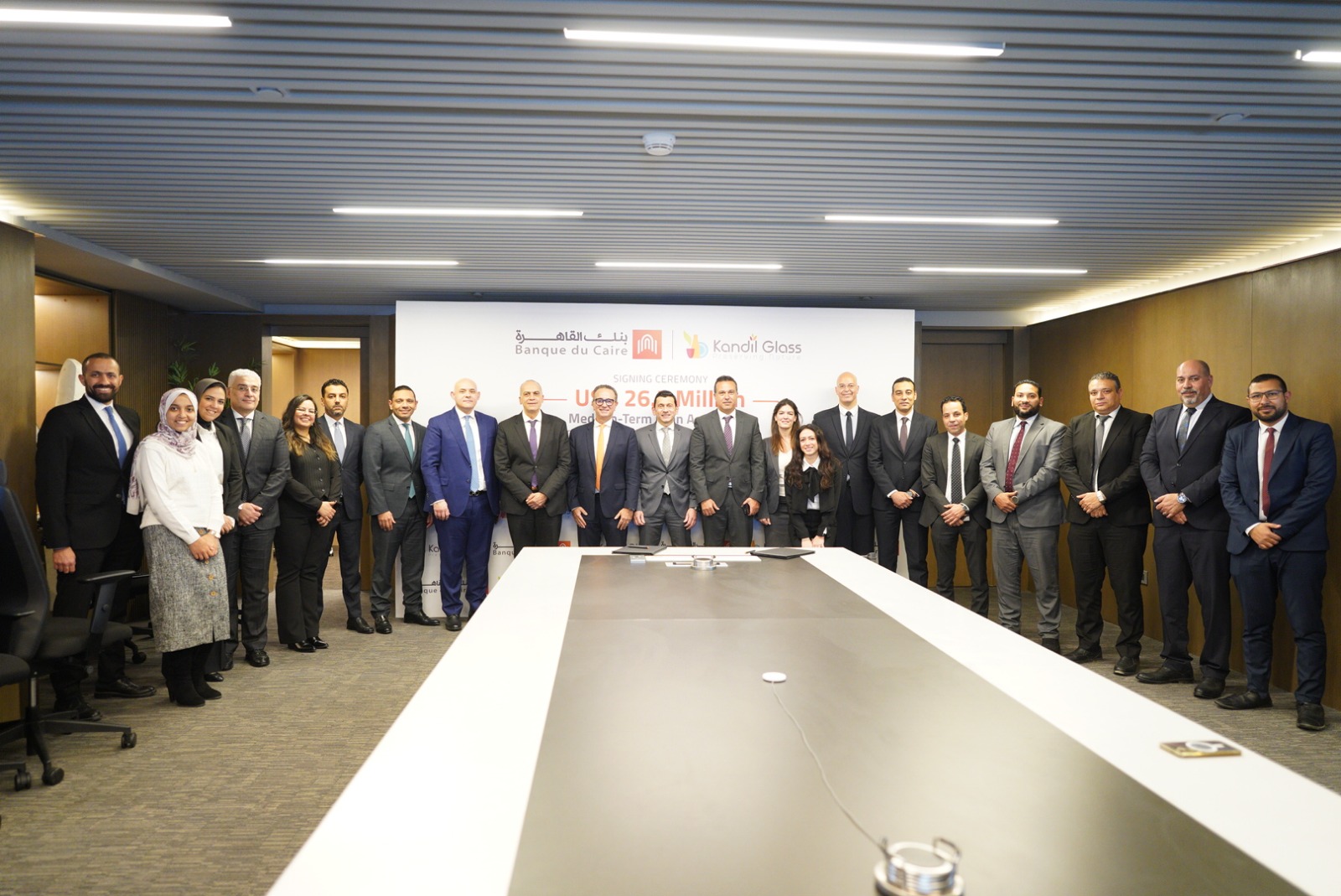 Banque du Caire signs $16.7m financing deal with Kandil Glass to fund Suez expansion