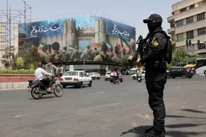 Iran shackles reformist leaders as Washington signals military brinkmanship