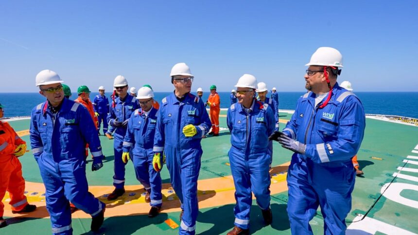 Petroleum Minister inspects Valaris DS-12 rig ahead of new Mediterranean gas drilling programme