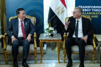 Petroleum Minister holds talks with global energy firms on sidelines of EGYPS 2026