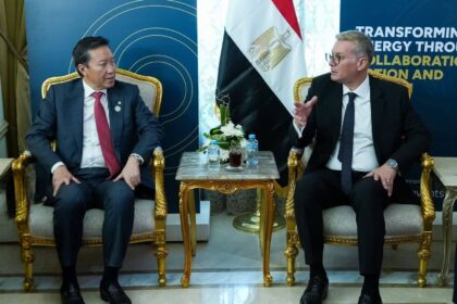 Petroleum Minister holds talks with global energy firms on sidelines of EGYPS 2026