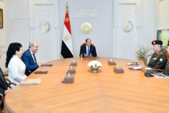 Al-Sisi reviews airport expansion plans, private sector participation