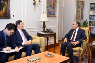 Egypt FM, Chinese envoy coordinate on regional stability as Cairo warns of 'total chaos'