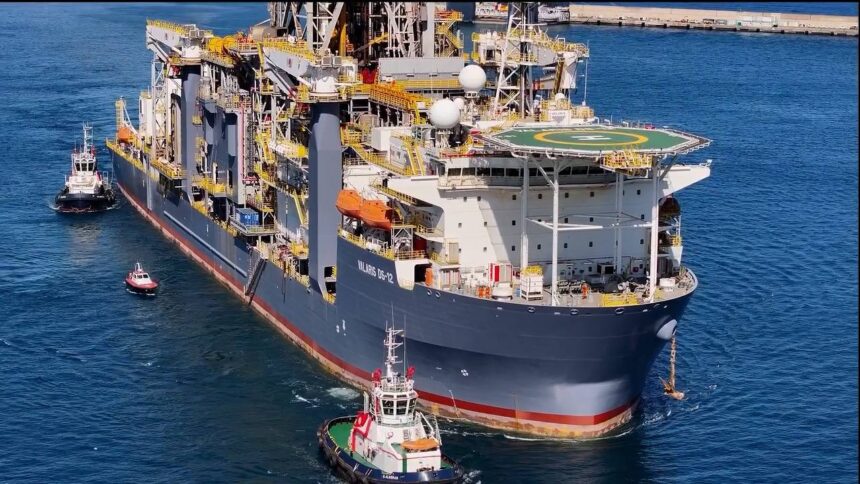 Valaris DS-12 arrives in Egypt to launch four-well Mediterranean gas drilling campaign