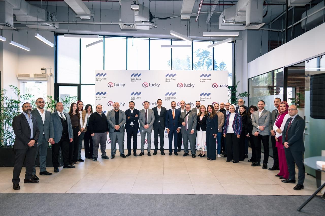 Suez Canal Bank, Lucky sign strategic partnership