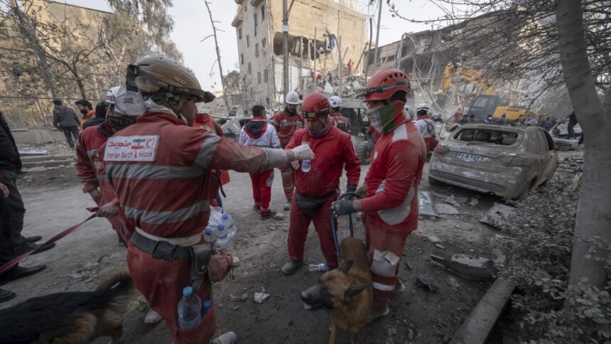 Israel strikes Tehran as fragile diplomatic push gathers pace