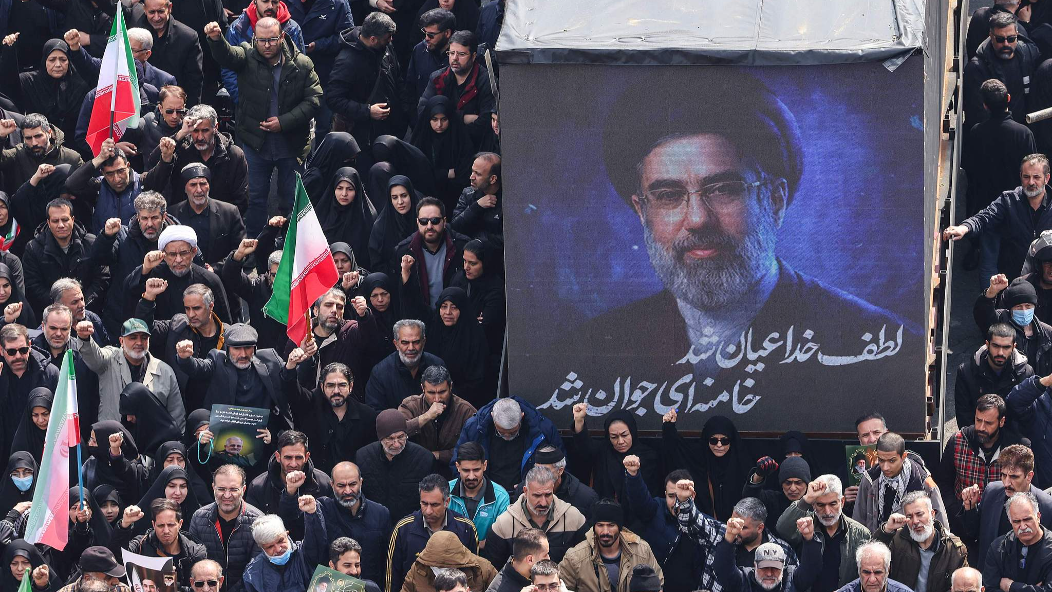 Iran: Mujtaba Khamenei vows to continue attacks on US bases, keep Hormuz closed