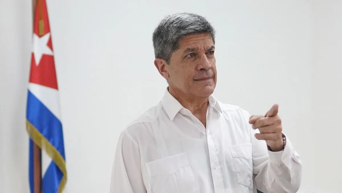 Cuba's Deputy Foreign Minister Carlos Fernández de Cossío