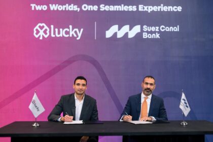 Suez Canal Bank, Lucky sign strategic partnership