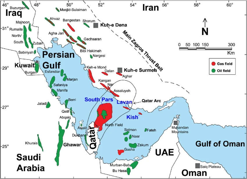 iran gulf gas fields strikes Qatar Saudi Arabia UAE