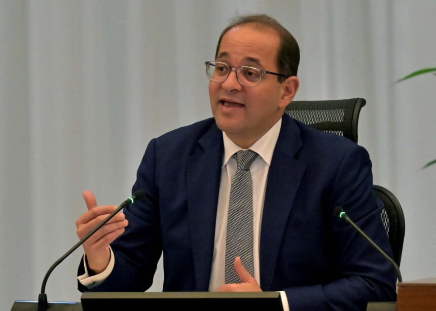 Egypt’s Minister of Finance, Ahmed Kouchouk
