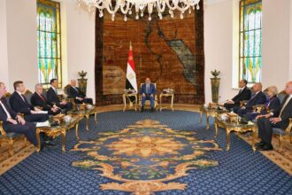 Al-Sisi, Russian aide Patrushev discuss Suez Canal industrial zone, El Dabaa nuclear plant in Cairo
