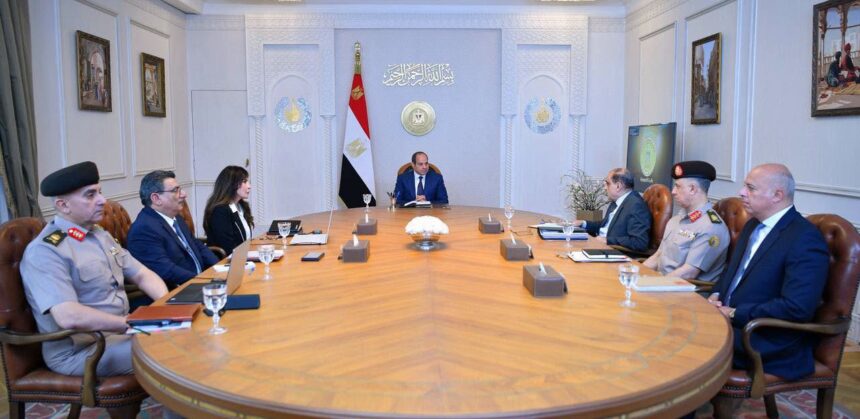 Al-Sisi reviews housing, infrastructure projects, urges strict adherence to timelines
