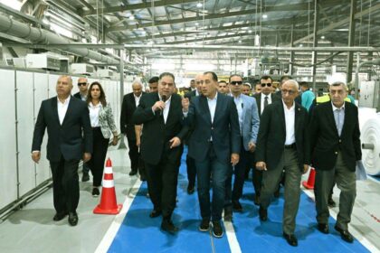 Madbouly inaugurates Sinai plastics factory, reviews transport projects