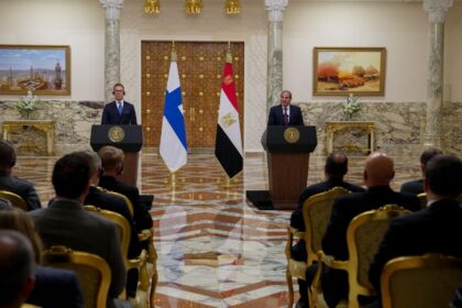 Al-Sisi, Finland’s president hold talks on economic co-operation, regional developments