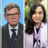 Egypt FM Abdelatty holds talks with Germany, Canada and Estonia to contain regional tensions