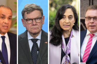 Egypt FM Abdelatty holds talks with Germany, Canada and Estonia to contain regional tensions