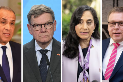 Egypt FM Abdelatty holds talks with Germany, Canada and Estonia to contain regional tensions