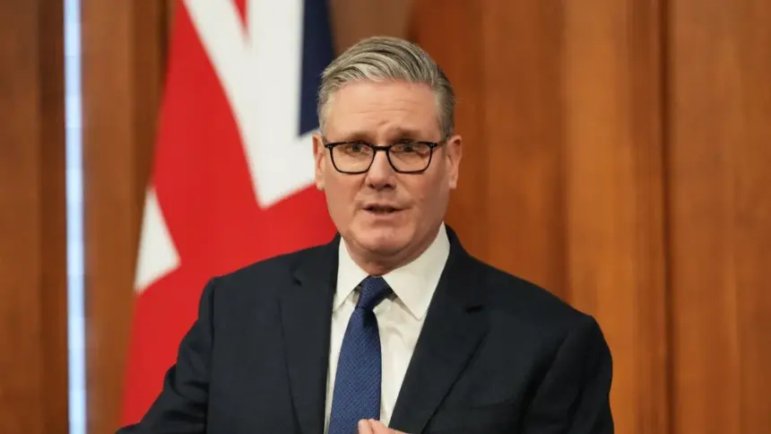 British Prime Minister Keir Starmer
