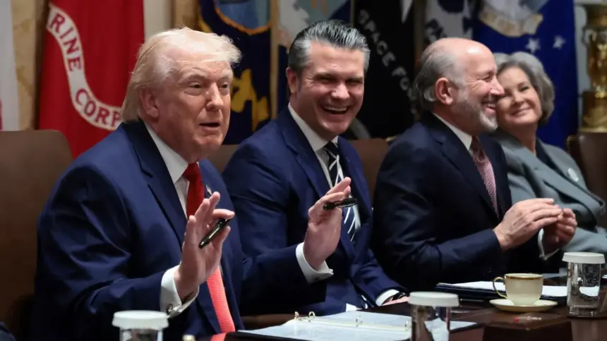 Trump proposes $1.5trn military budget for 2027 with massive agency cuts