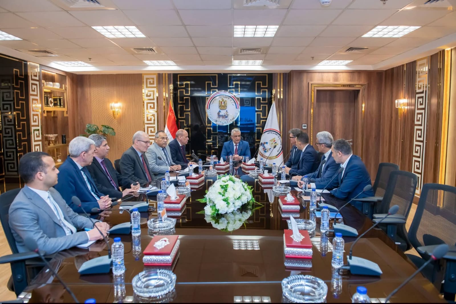 Military Production Minister explores defence industry cooperation with Junghans, Thales Egypt