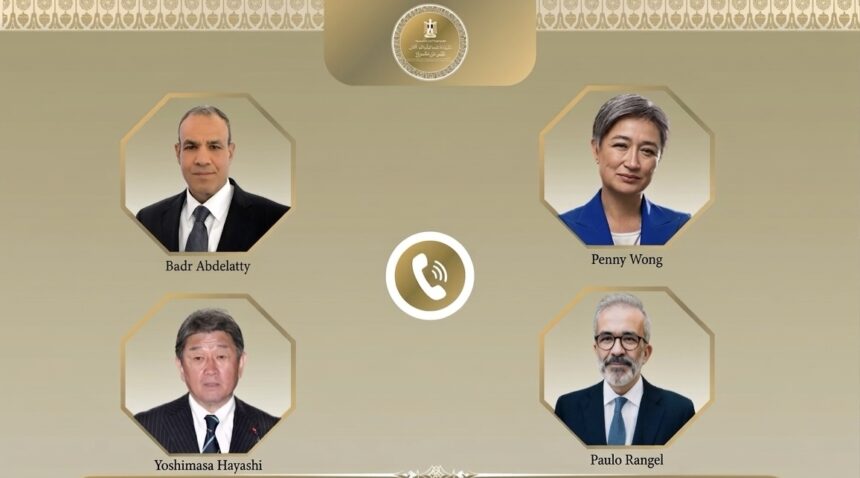 Australia, Japan, Portugal back Egyptian efforts to contain regional military escalation