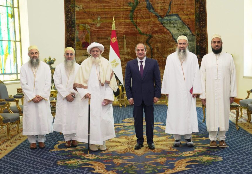 Bohra Sultan pledges to boost tourism to Egypt as Al-Sisi vows support for mosque restorations