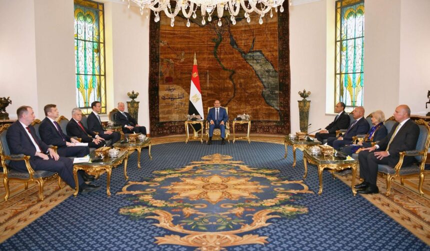 Al-Sisi, Russian aide Patrushev discuss Suez Canal industrial zone, El Dabaa nuclear plant in Cairo