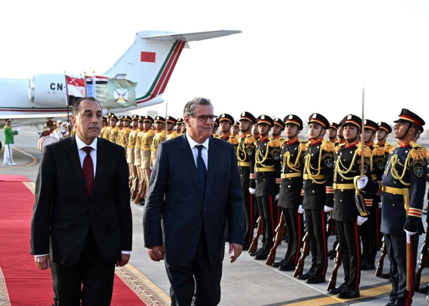 Moroccan Prime Minister arrives in Cairo for first session of joint coordination committee