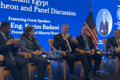 Egypt aims to drill 100 exploratory wells by 2026 to boost production, Badawi says at AmCham roundtable