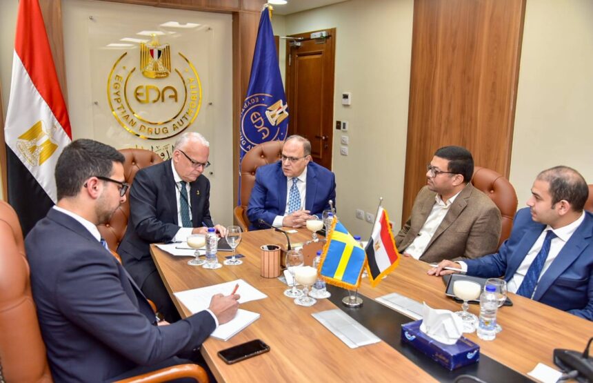 Egypt, Sweden explore expanding pharmaceutical cooperation