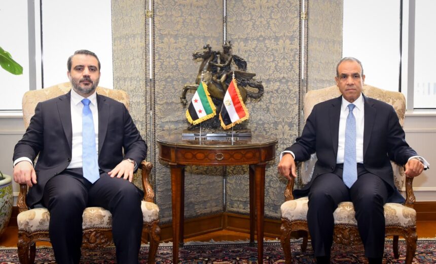 Egypt, Syria discuss boosting bilateral ties, reject Israeli violations