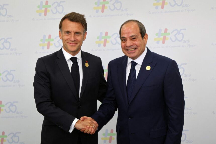 Al-Sisi, Macron reaffirm strategic partnership, support regional stability
