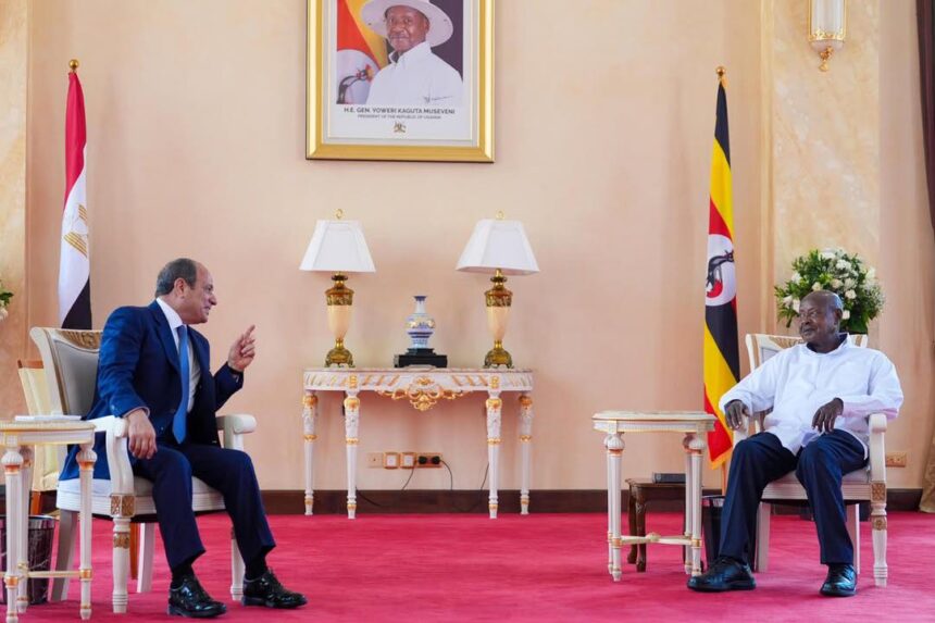 Al-Sisi, Uganda’s Museveni deepen ties, tackle Sudan, Nile challenges