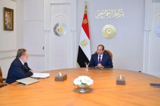 Al-Sisi reviews inflation, record reserves with CBE governor