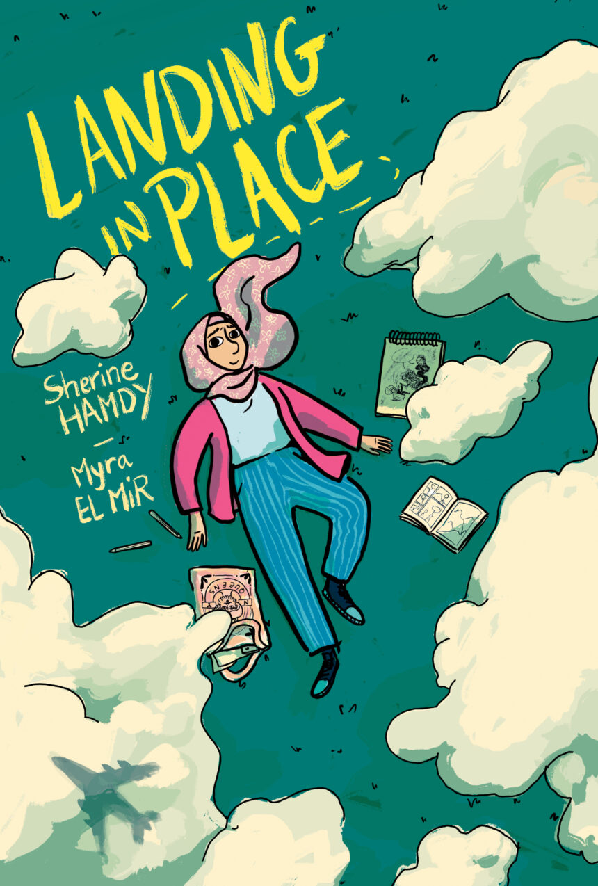 New Graphic Novel "Landing in Place" Explores Egyptian American Identity Amidst Global History
