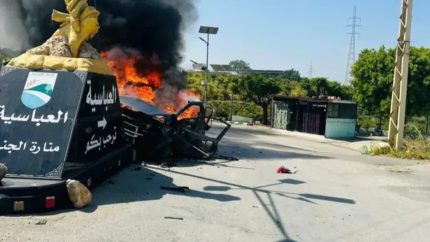 Israeli strikes kill man and daughter in Lebanon via consecutive drone hits as US-brokered peace talks approach
