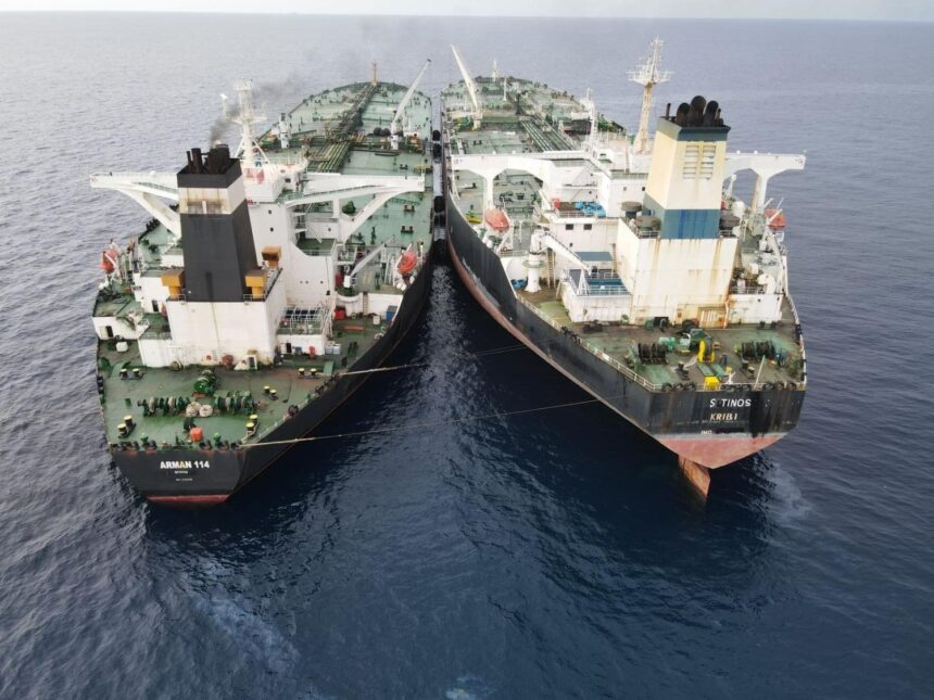 Iranian tankers use 'unprecedented' evasion methods to bypass US Gulf blockade
