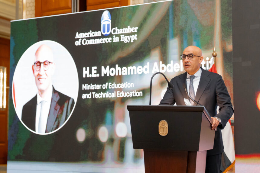 Minister of Education and Technical Education Mohamed Abdel Latif