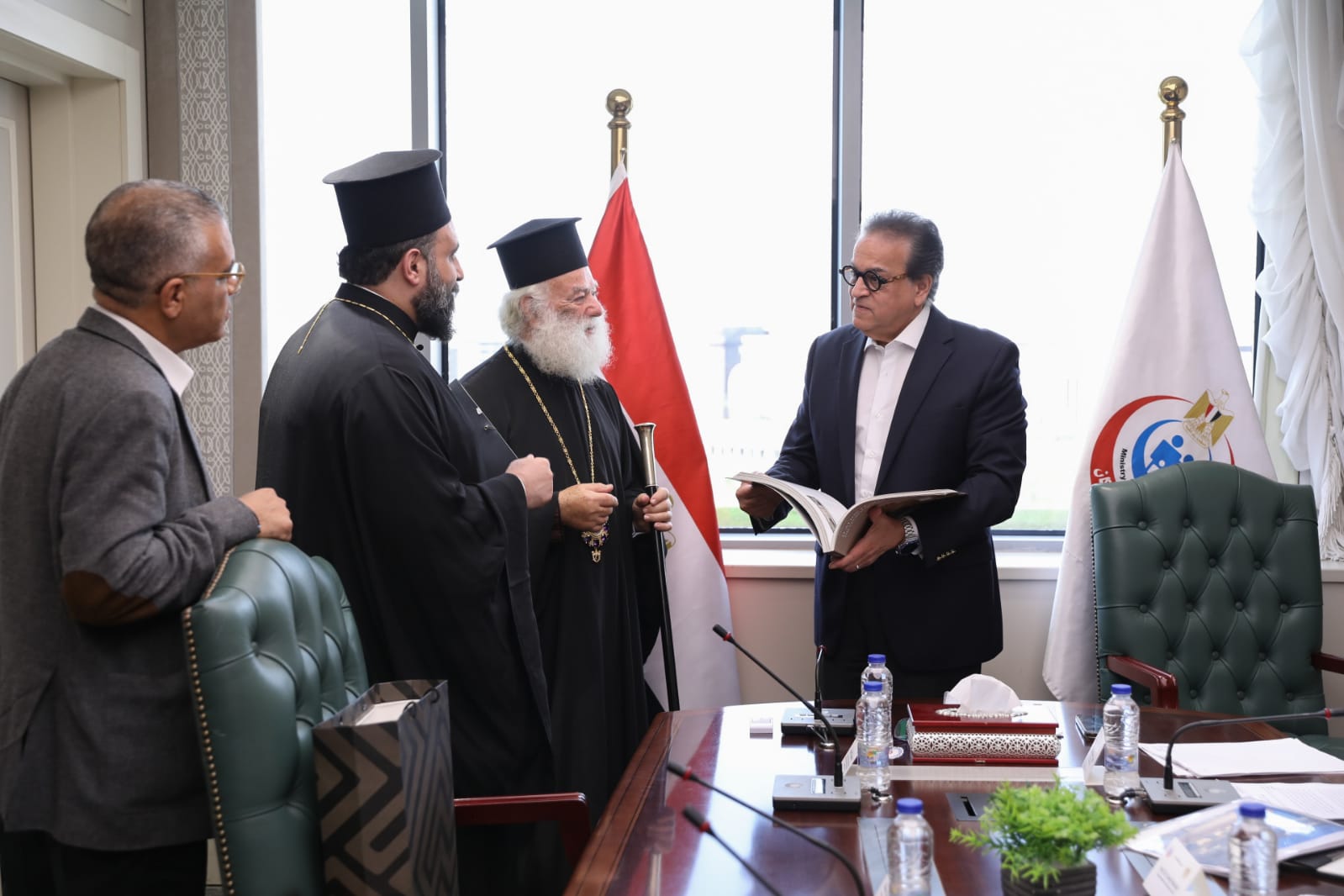 Egypt discusses new Alexandria hospital project with Greek Orthodox Patriarchate