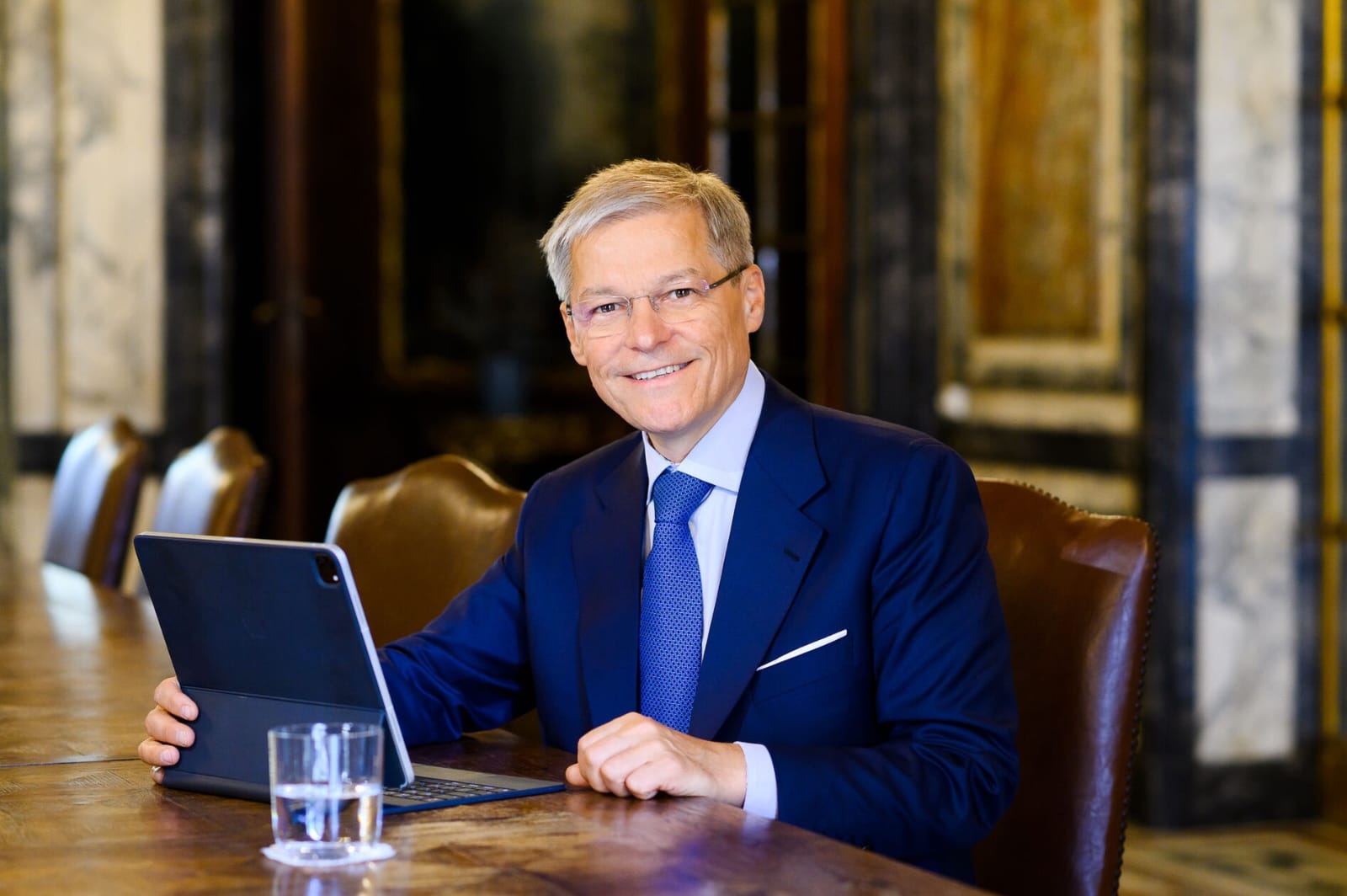 Dacian Cioloș, former Romanian prime minister and candidate for secretary-general of the International Organisation of La Francophonie (OIF)