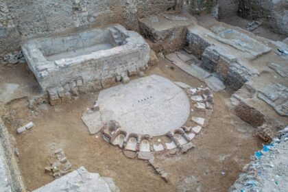 Ptolemaic circular bath, Roman mosaic villa unearthed in Egypt's Alexandria