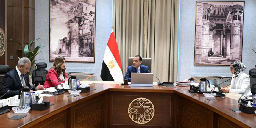 Madbouly reviews progress of development, service projects in New Valley