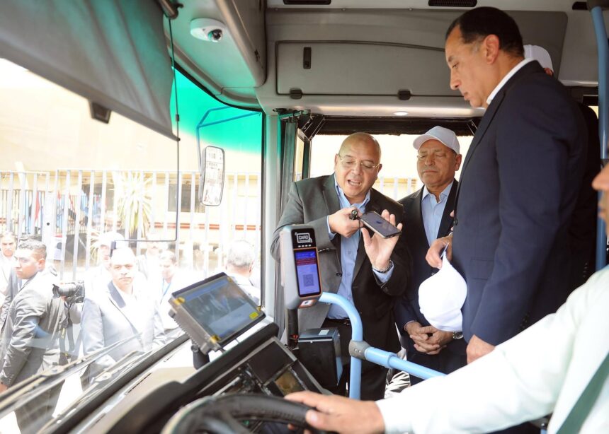 Egypt’s PM inspects Cairo public transport modernisation, historical mosque restoration