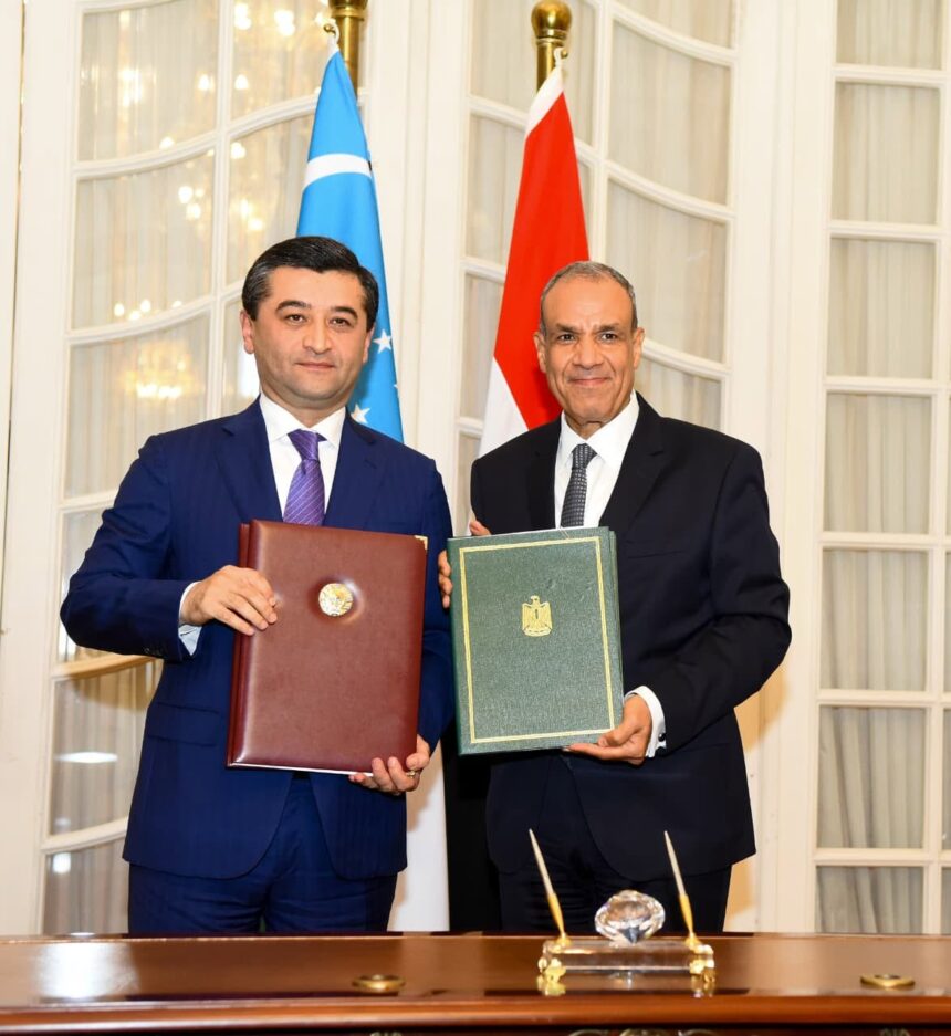 Egypt, Uzbekistan sign diplomatic MoUs during first Uzbek foreign minister visit to Cairo